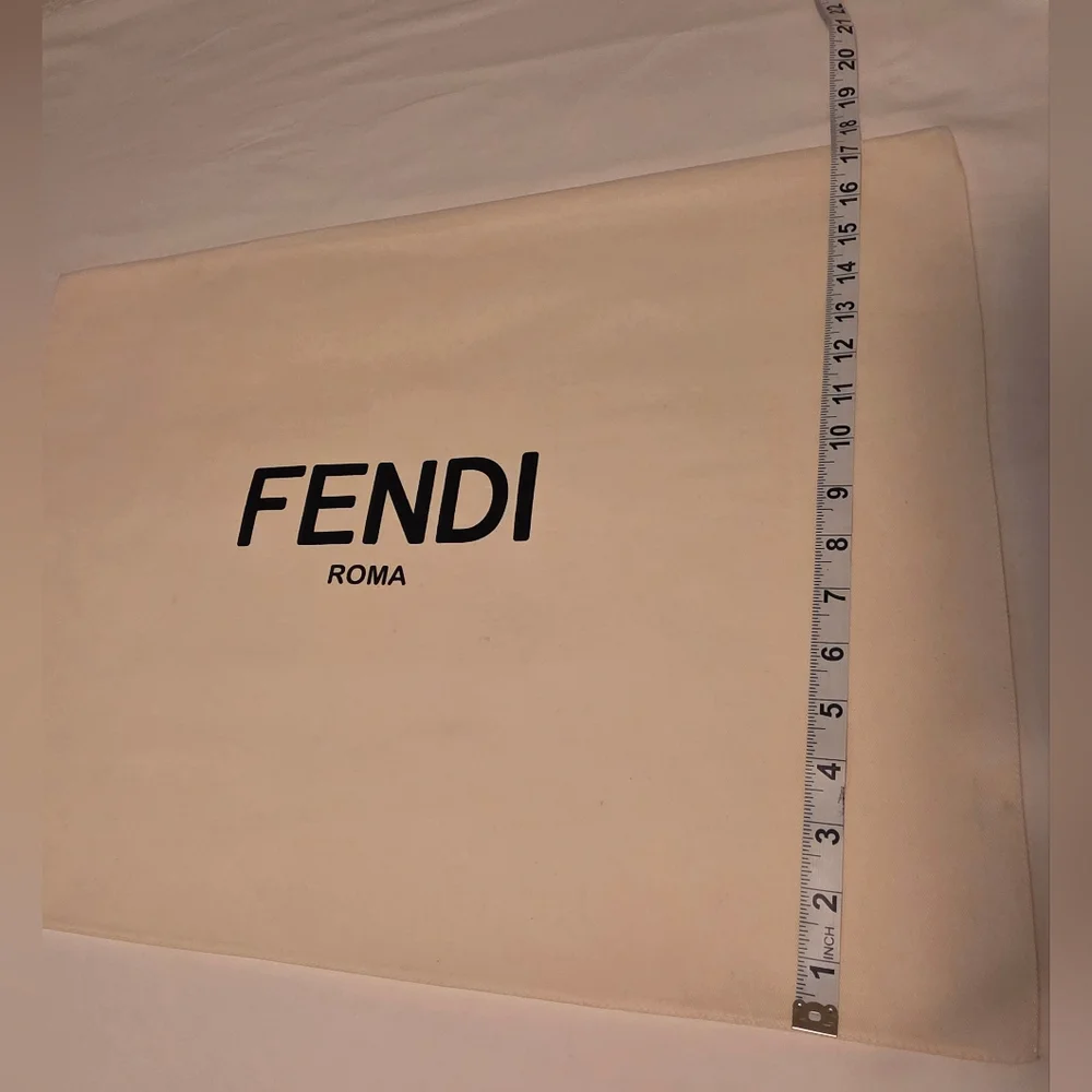 Fendi Roma Large Dust Bag Oversized 24x17 Storage Pouch Authentic